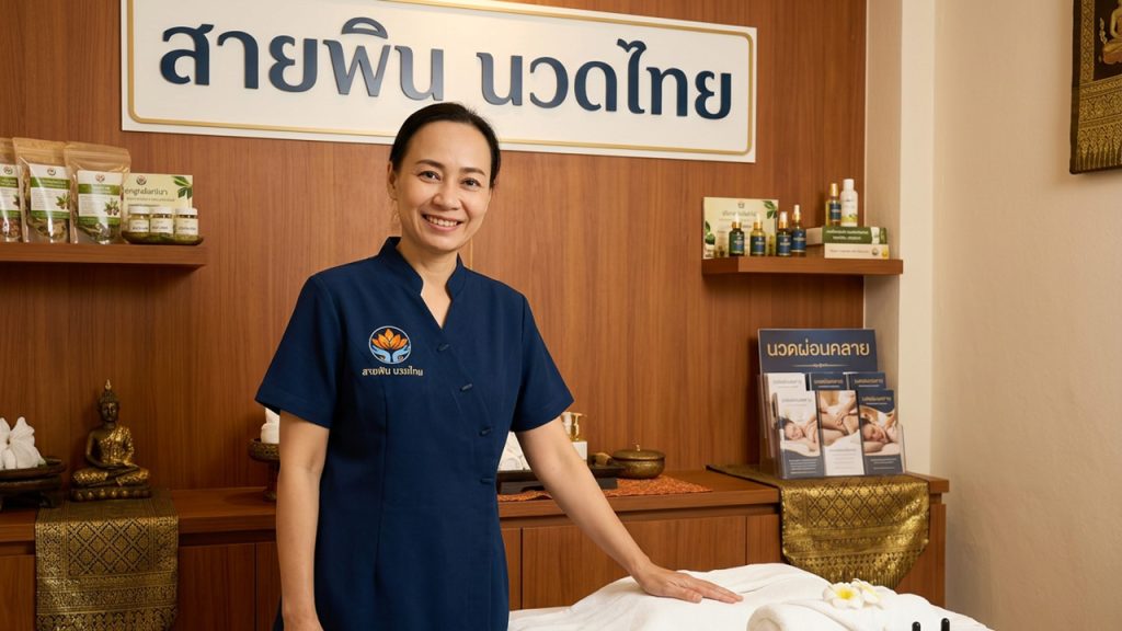 สายพิณ: นวดแผนไทย